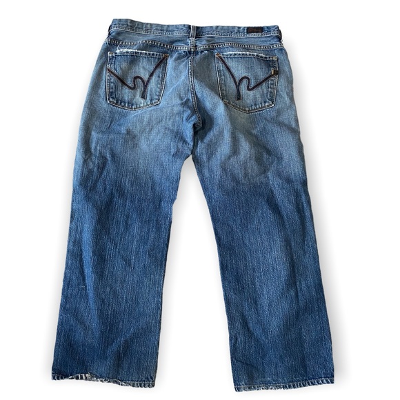 Evans CITIZENS OF HUMANITY Relaxed Button Fly 606 Jeans - Picture 3 of 8